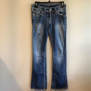 Silver Jeans Distressed Suki Surplus Bootcut